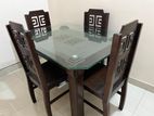 Dining Table and 4 Chair set