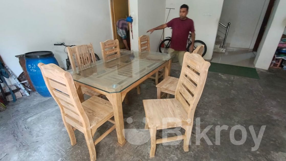 dining table & 6 chair. for Sale in Mirpur Bikroy