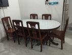 Dining table & 6 chair