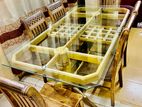 Dining Table & 6 Chairs ( Meheguni Wood)