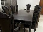 Dining Table and 8 Chairs (Shegun Wood )