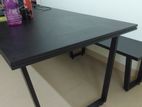 Dining Table and bench, New, Selling for space problem.