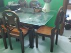 Dining table and chair