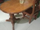 Dining table and chairs