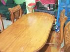 Dining table and chairs