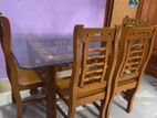 Dining table and chairs