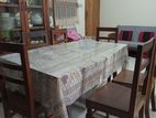 Dining table and six chair for sale