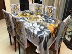 Dining Table Cloth With Chair Cover