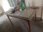 Dining Table (glass & wood)