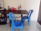 Dining table with 2 chair