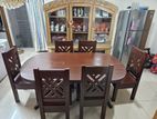 DINING TABLE WITH 6 CHAIRS