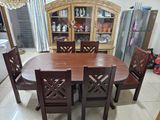 DINING TABLE WITH 6 CHAIRS