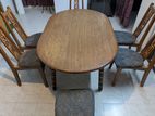 Dining table with 6 chairs