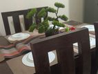 Dining table with 6 Chairs ( Wooden)
