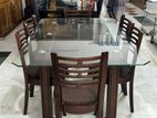 Dining table with 6 pcs chair set