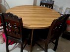 Dinning Table, Wall Showcase