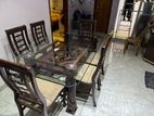 Dinning table with 6 chairs