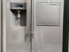 Discount offer Midea Double Door Refrigerator HD666WE (N)