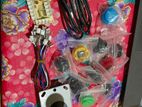 DIY arcade joystick kit, push button and usb controller