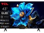 Dolby Atmos TCL QLED 43″ 4K SMART Google TV 43P7K
