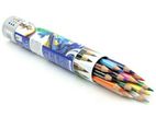 Doms 12 Colour Pencils 3.3mm - Colours + 1 Silver Shade Free Inside