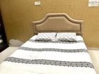 Double Bed with high mattress