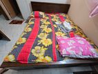 Double Bed with Mattress And Toshuk