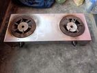 Double Burner Gas Stove (লাইনের গ্যাসের চুলা)