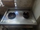 Double burner stove || চুলা