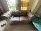 Double seater artificial leather Sofa in brand new condition