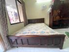 Double wooden Bed
