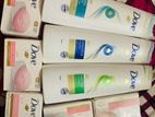 Dove shampoo and soap