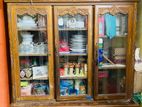 Dressing table and showcase