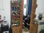 Dressing table and wall sokesh