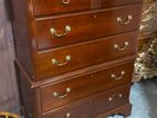 Drexel Heritage Georgian Flame Mahogany Twelve Drawer