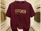 Drop Shoulder Tshirt with DTF Print