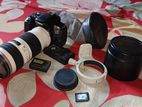 DSLR camera 4L 70-300zoom lens