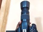 DSLR Canon 200D Full Set + 55-250mm lens sell