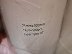 DT Thermal Label 75mm*100mm / 3"*4" (500pcs/roll)