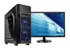 Dual Core & 4GB + 320 GB HDD Full SET With Dell Or HP 19"Monitor