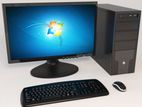 DUAL CORE রানিং পিসি 4GB & 500GB + 17" LED মনিটর DELL