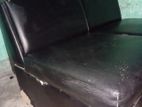 দুই সেটের লেদার সোফা