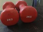 Dumbbell 2kg 2 Peice