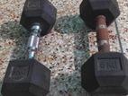 Dumbbells -2 pis Total 10 KG