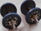 Dumbell, Barbell & Adjustable Bench