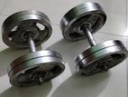 Dumbell Silver Color 10kg +10kg = 20kg