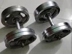 Dumbell Silver Color 10kg +10kg = 20kg
