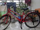 Duranta Synergy 24" Single Speed Bicycle Red