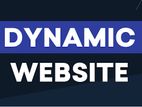 Dynamic Complete Website with USA Domain Hosting