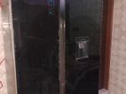 Eco+ 566 Liter Side by Glass Door Fridge Black with Water Dispenser